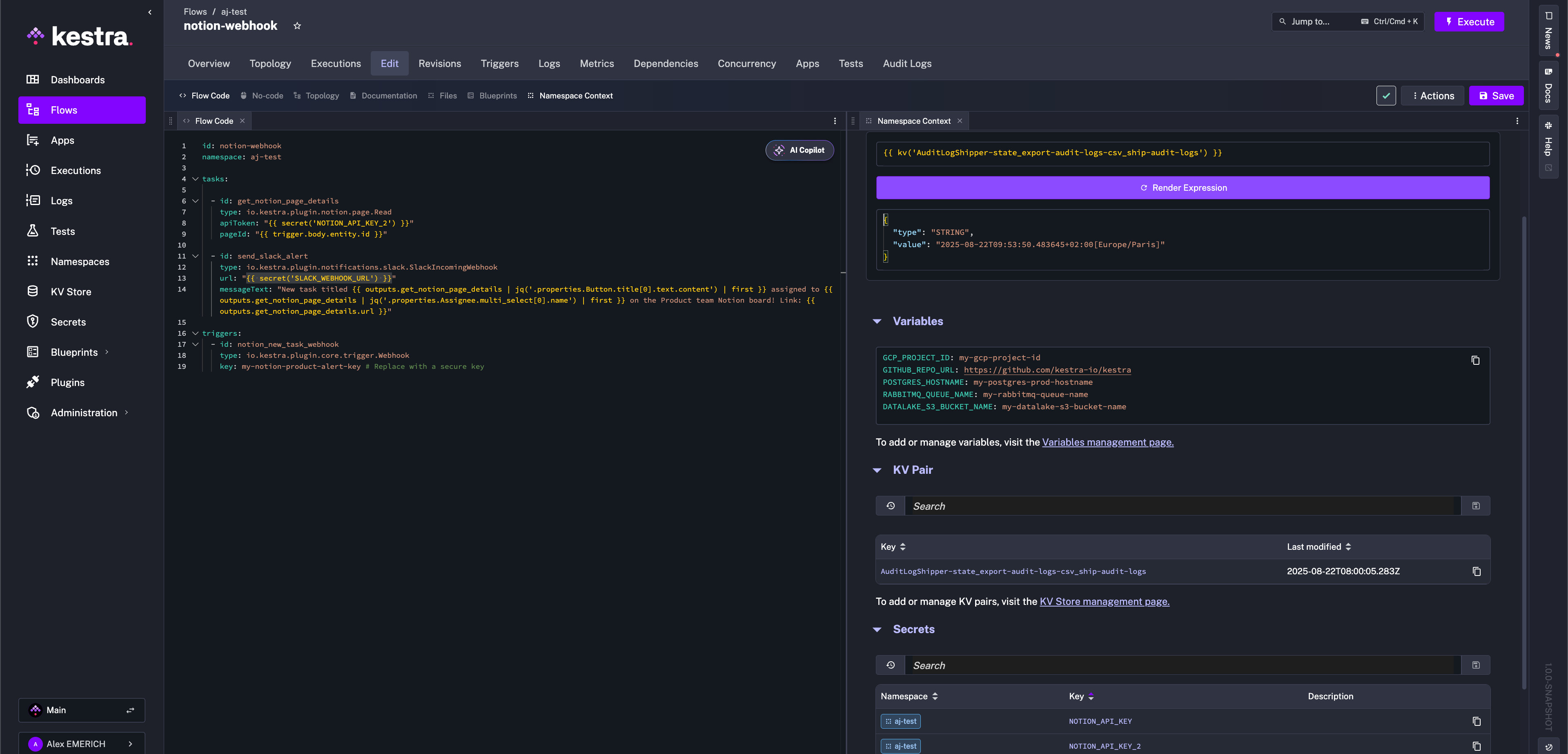 Namespace Context